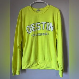 Crewneck sweatshirt- Destin Florida- Size M